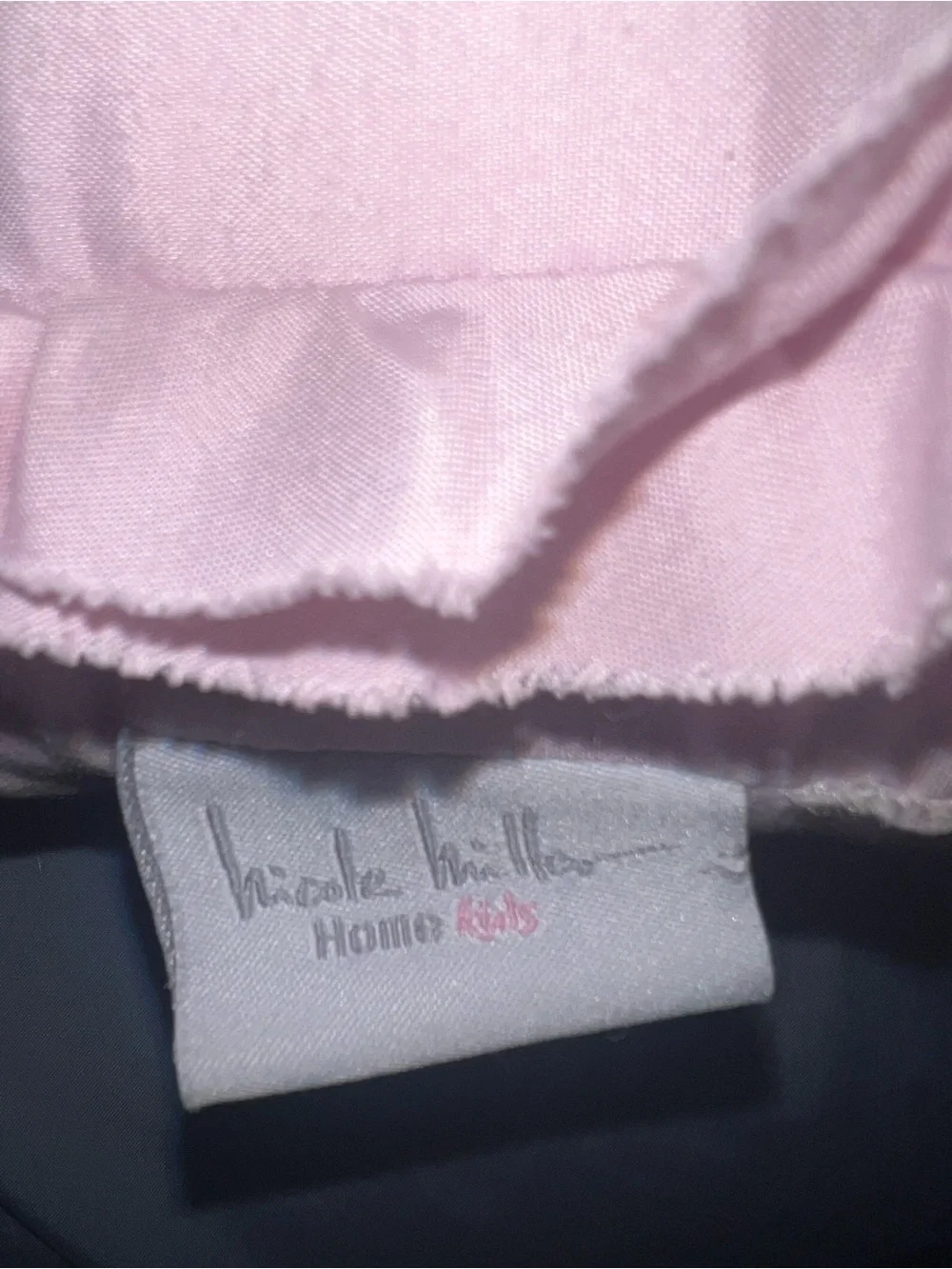 Nicole Miller home kids Pink Ruffled Throw Pillow